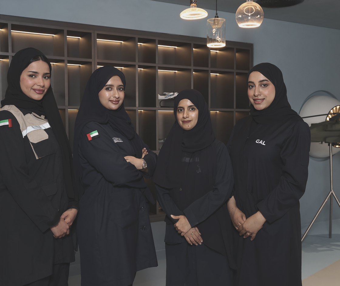 Emirati women working in aviation